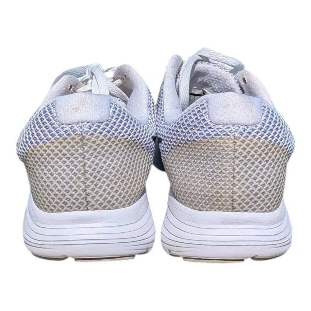 Nike Revolution 3 Women's Running Shoes White Mesh Athletic Sneakers Size 10